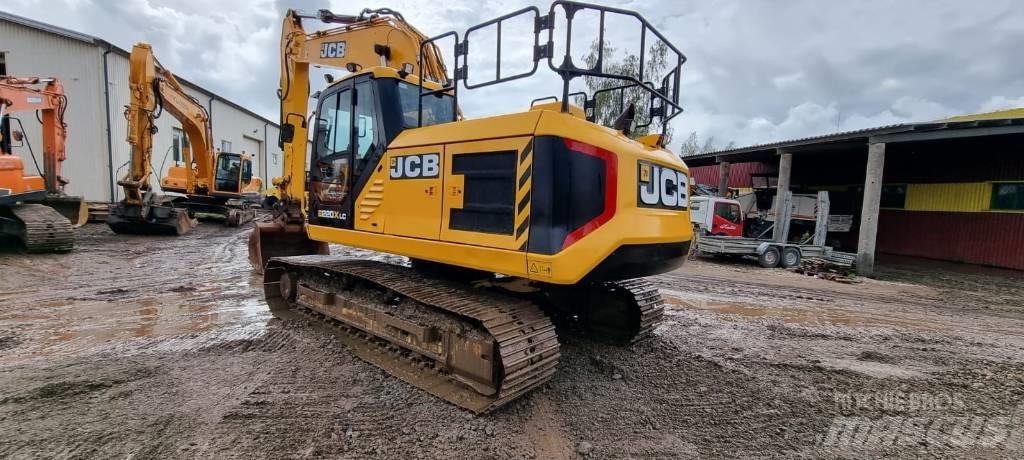 JCB 220X LC Pásová rýpadla