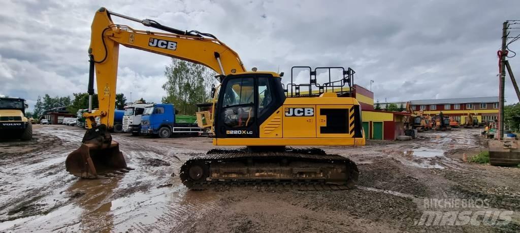 JCB 220X LC Pásová rýpadla