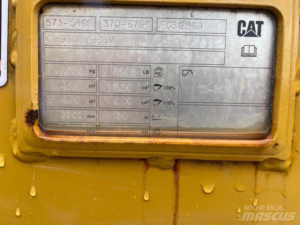 CAT 966 XE Kolové nakladače