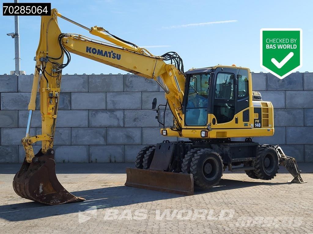 Komatsu PW148 -8 Kolová rýpadla