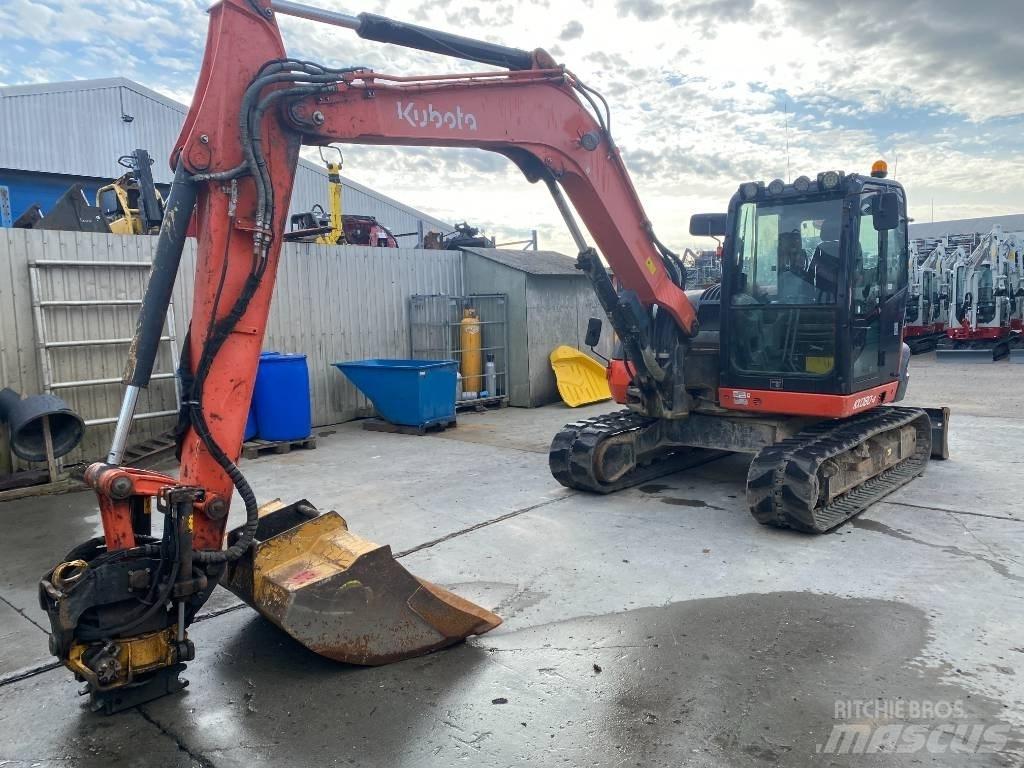 Kubota KX 080-4 Midi rýpadla 7t - 12t
