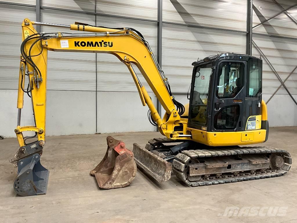 Komatsu PC 80 MR-3 Midi rýpadla 7t - 12t