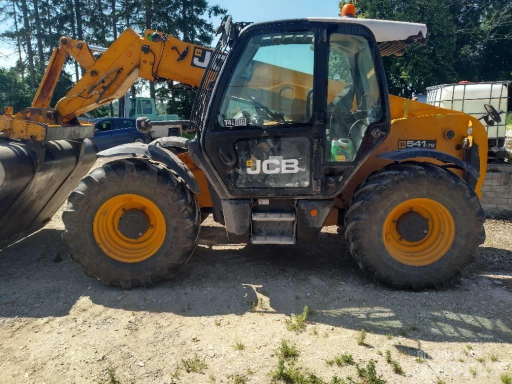 JCB 541 AGS Teleskopické nakladače pro zemědělství