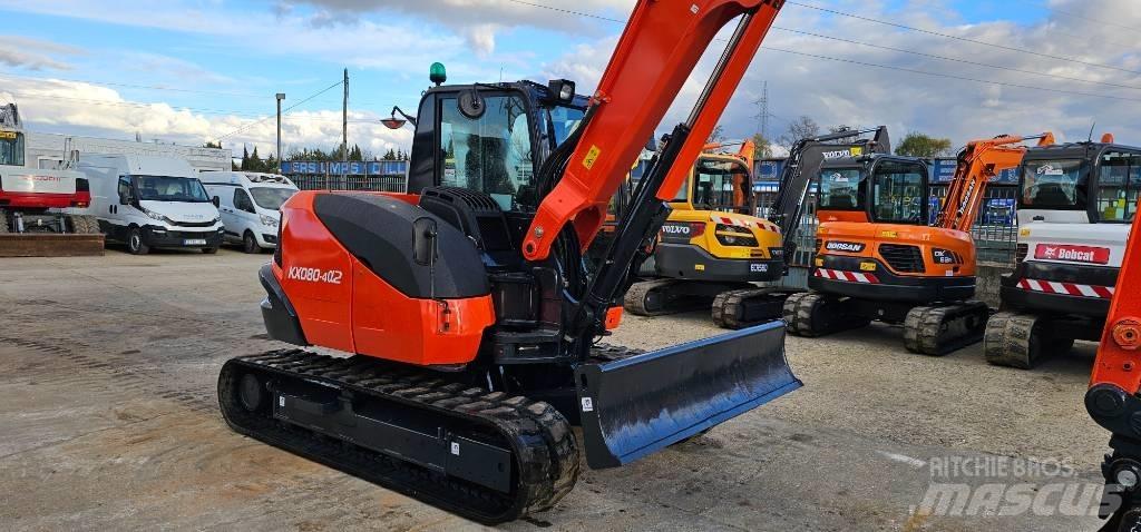Kubota KX 080-4 Midi rýpadla 7t - 12t