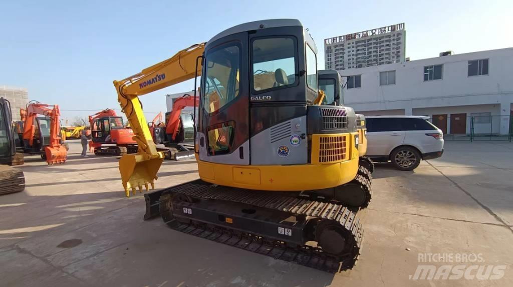 Komatsu PC 78 US Pásová rýpadla