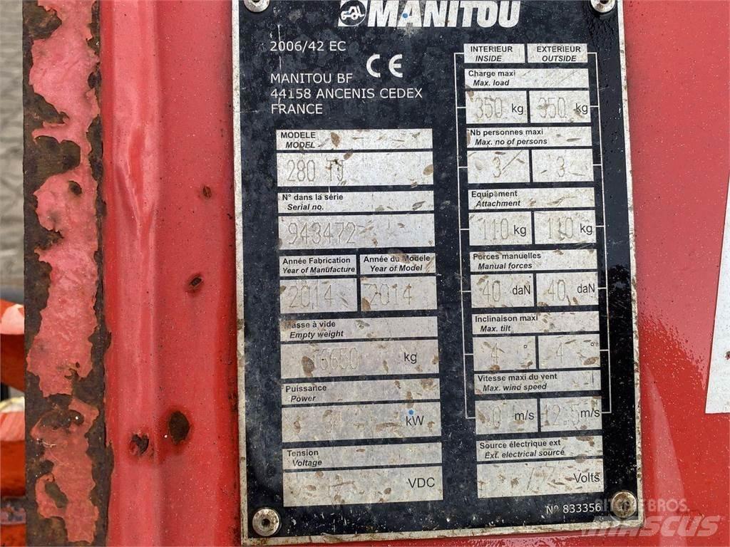 Manitou 280TJ Kloubové plošiny