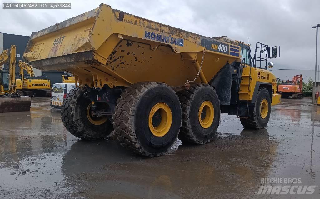Komatsu HM400-5E0 Kloubové dempry