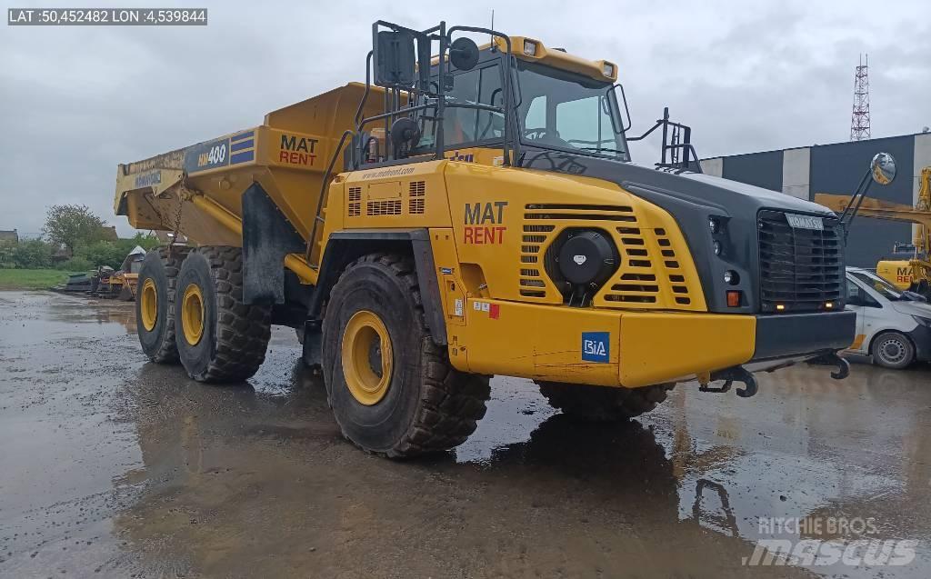 Komatsu HM400-5E0 Kloubové dempry