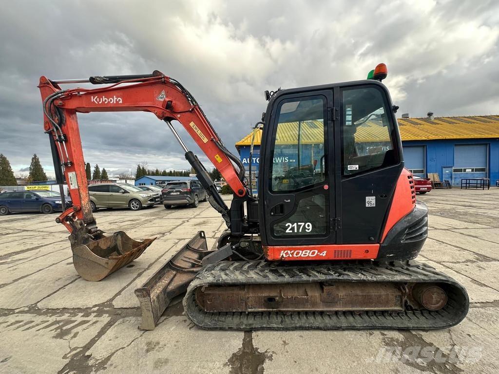 Kubota KX-080-4 Mini rýpadla < 7t