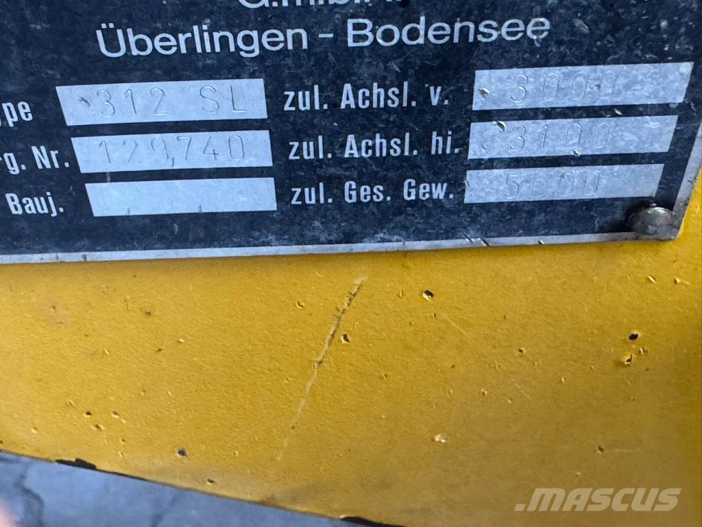 Kramer-allrad 312 SL Kolové nakladače