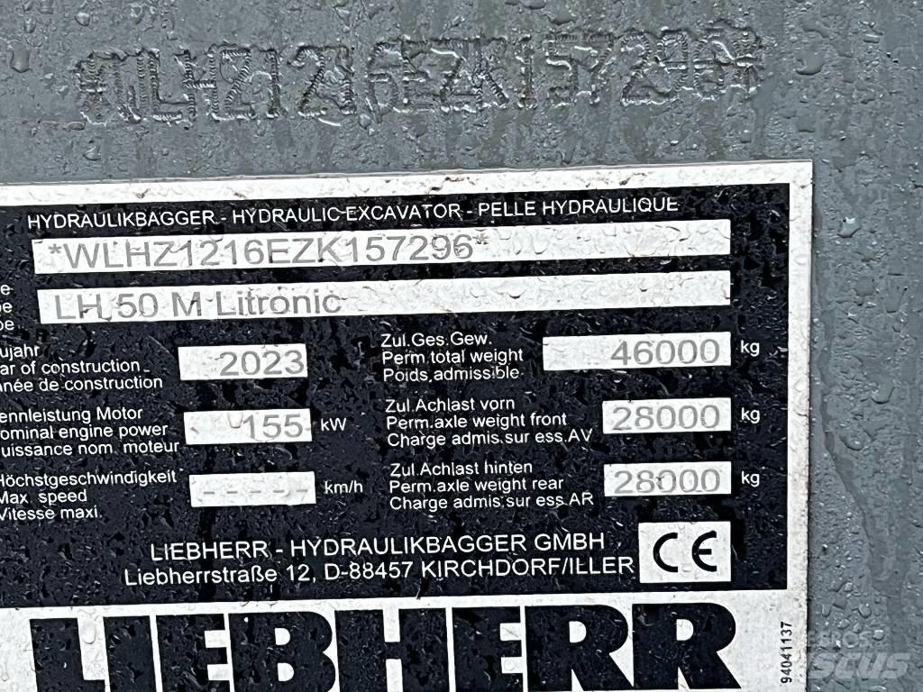 Liebherr LH50 M Stroje pro manipulaci s odpadem