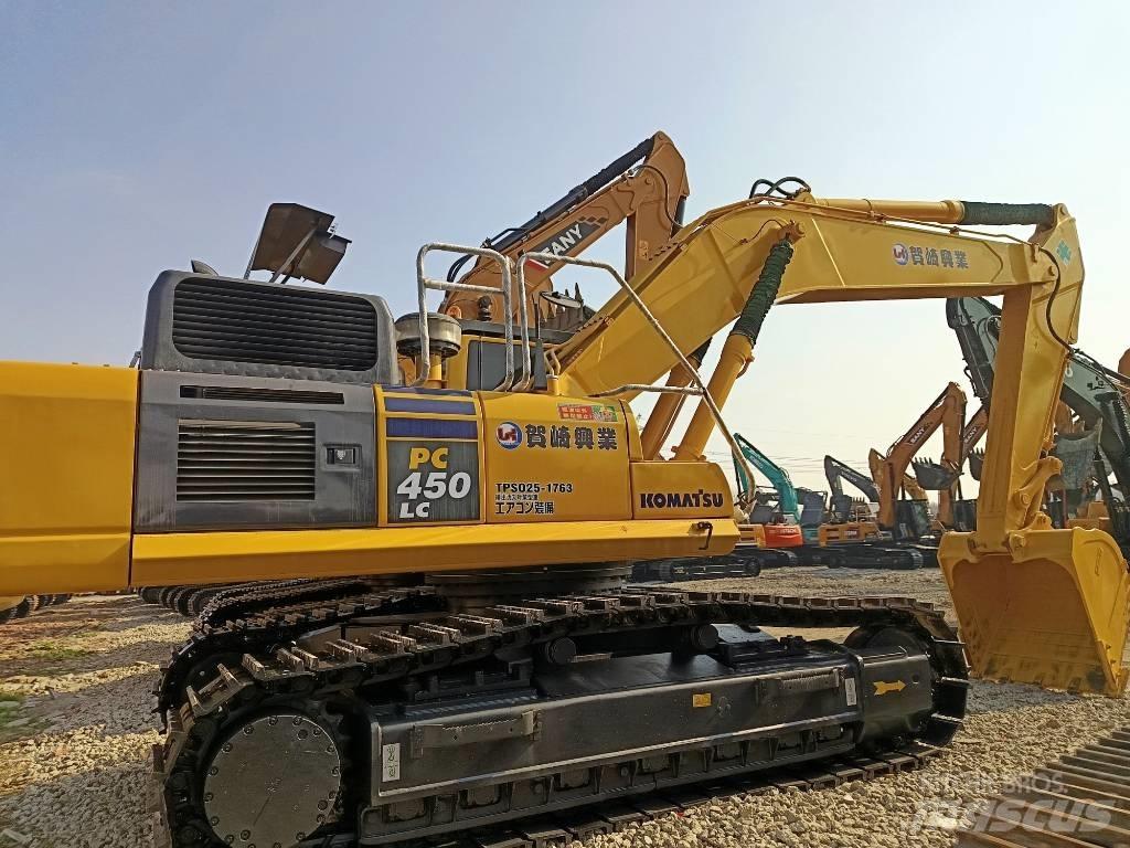 Komatsu PC 450 Pásová rýpadla