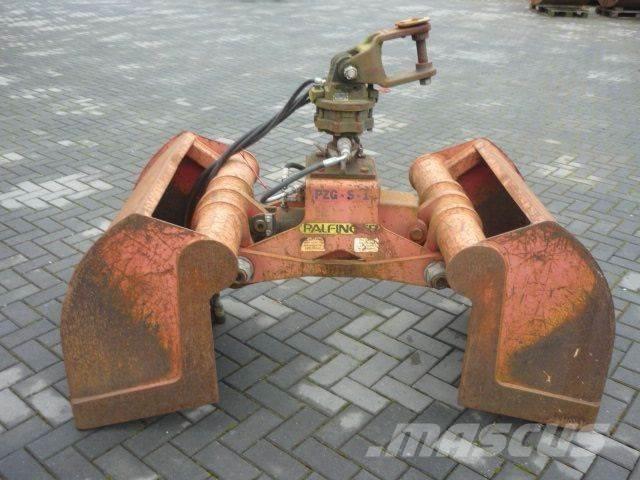 DAF Kipper/kraan Klešťové drapáky