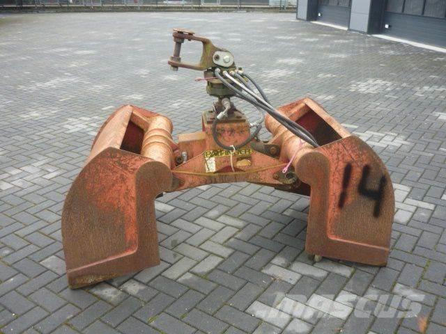 DAF Kipper/kraan Klešťové drapáky