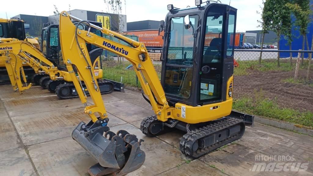 Komatsu PC16R-3HS Mini rýpadla < 7t