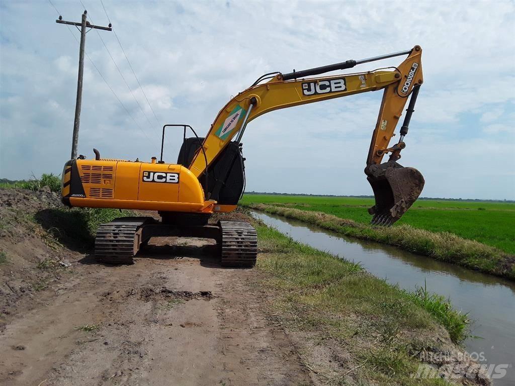 JCB JS200LC Pásová rýpadla