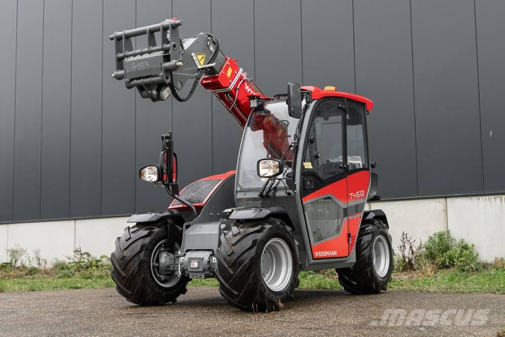 Weidemann T4512 Teleskopické nakladače pro zemědělství