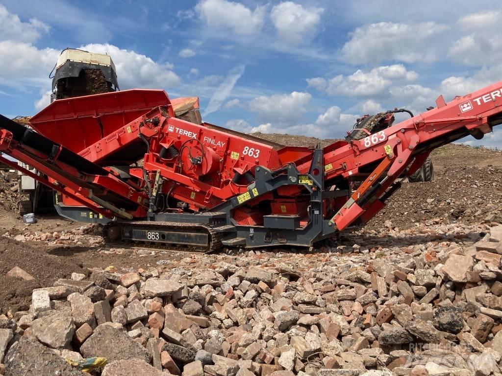 Terex Finlay 863 Mobilní třídiče