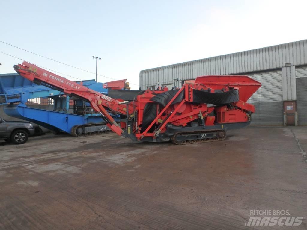 Terex Finlay 863 Mobilní třídiče