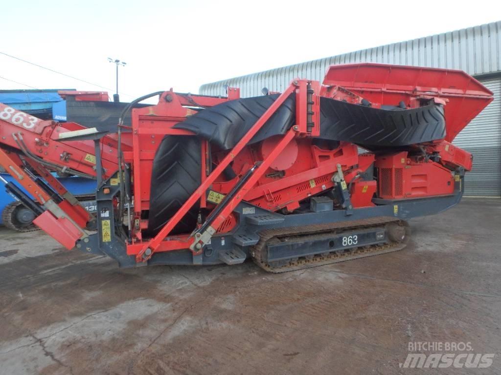 Terex Finlay 863 Mobilní třídiče