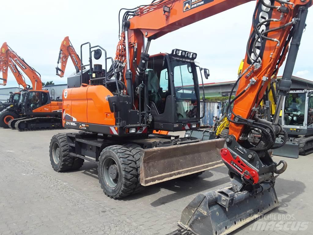 Doosan DX 165 W-5 Kolová rýpadla