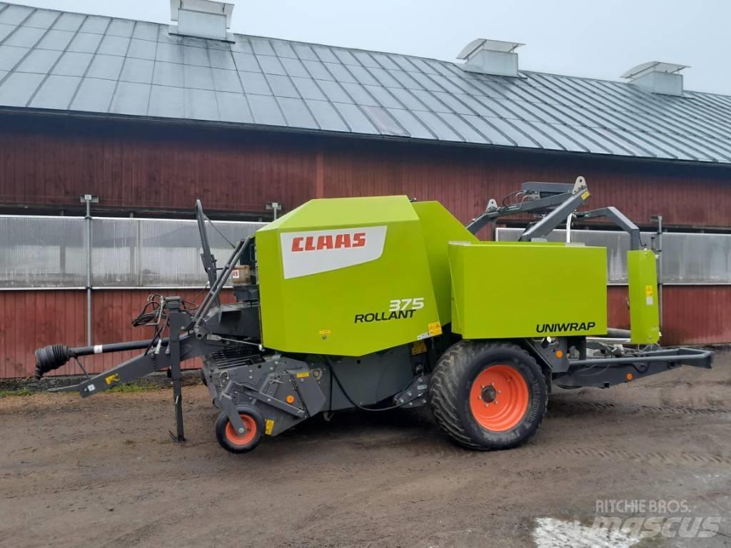 CLAAS 375 Uniwrap Lis na válcové balíky