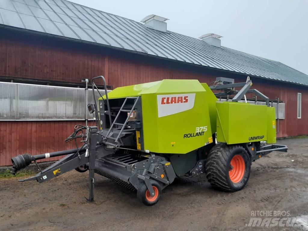 CLAAS 375 Uniwrap Lis na válcové balíky