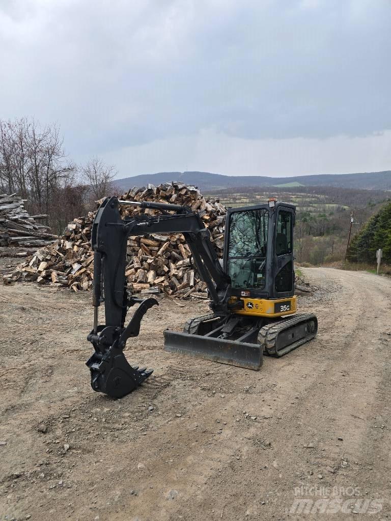 DEERE 35G Mini rýpadla < 7t