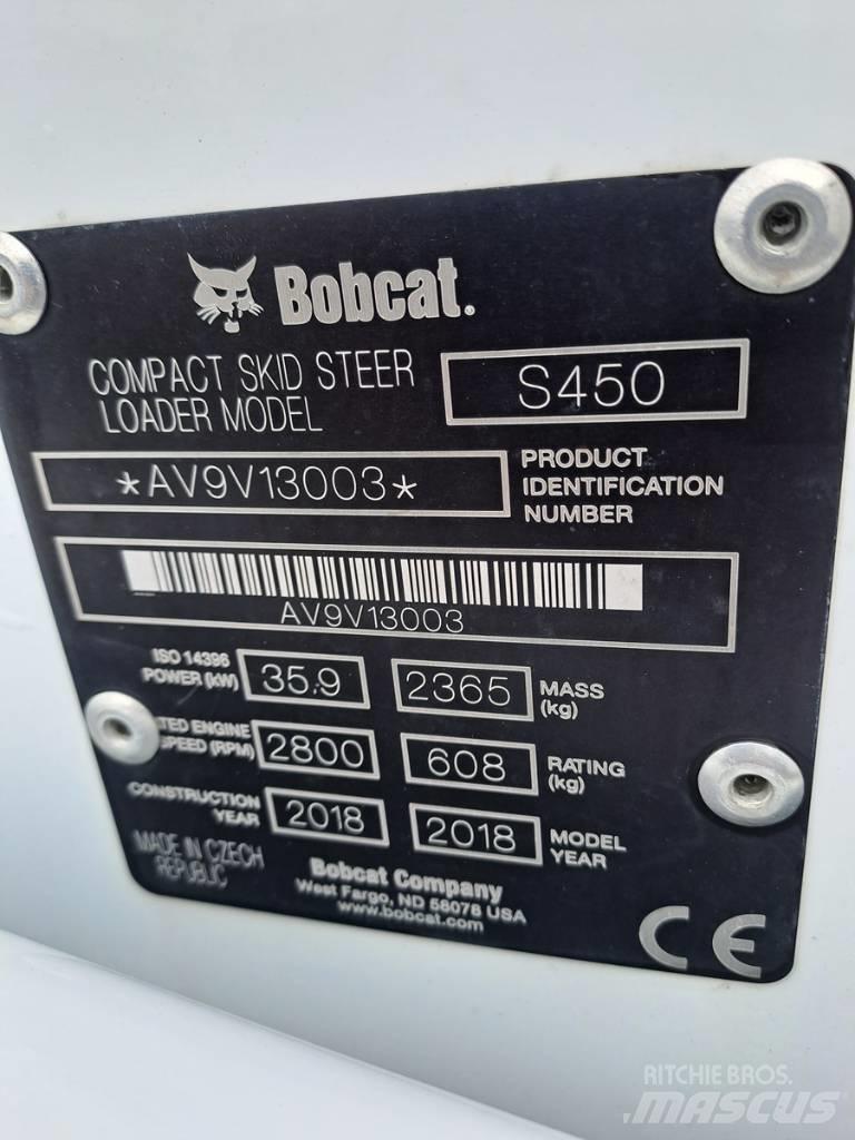 Bobcat S 450 Smykem řízené nakladače