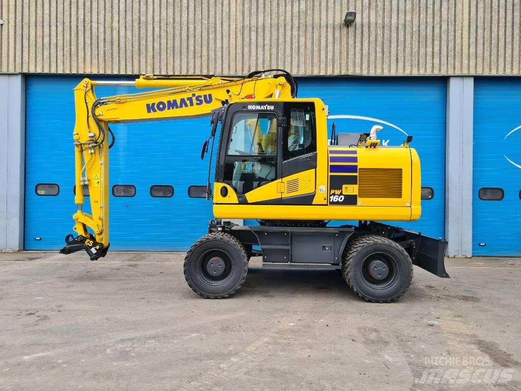 Komatsu PC 160 LC Pásová rýpadla