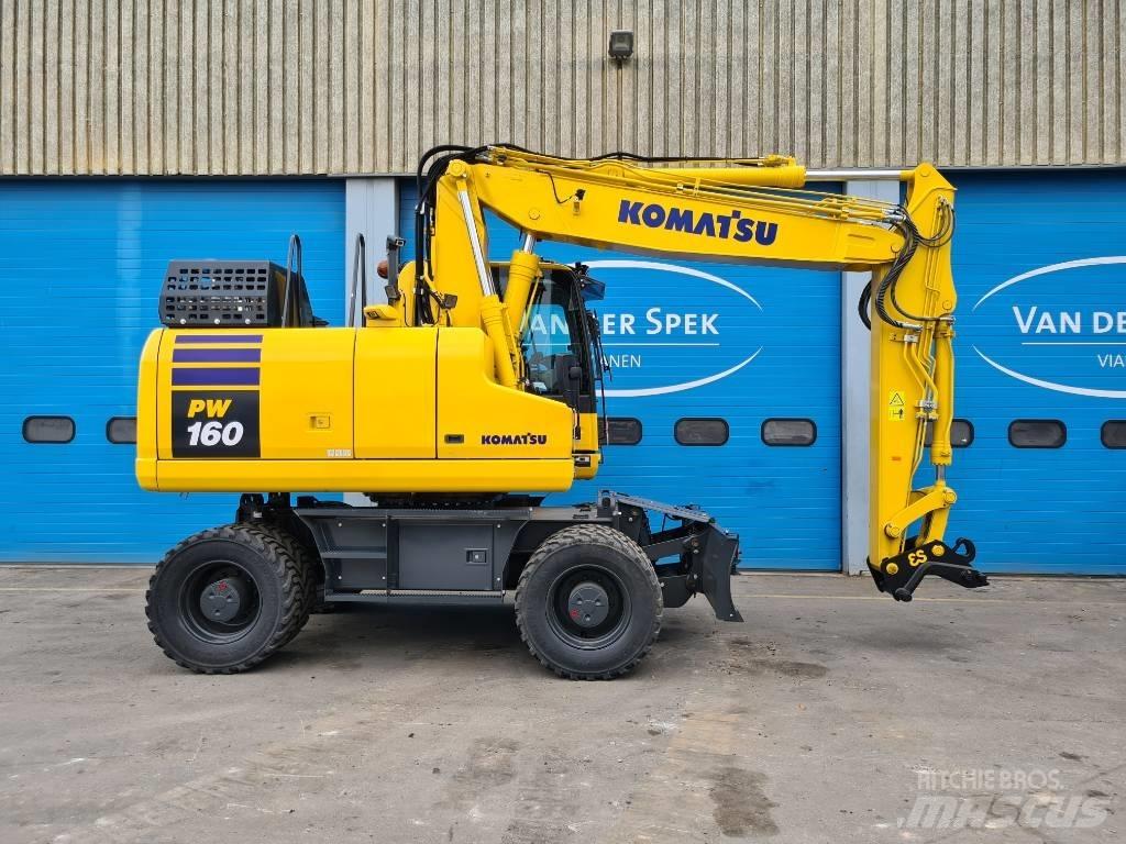 Komatsu PC 160 LC Pásová rýpadla