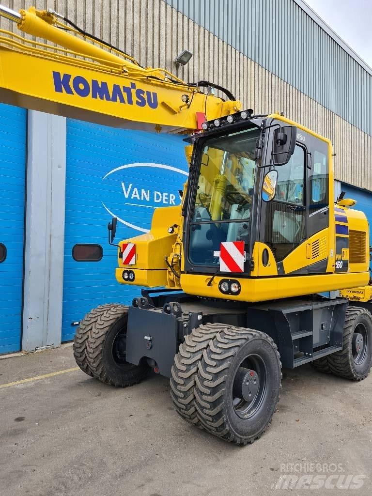 Komatsu PC 160 LC Pásová rýpadla