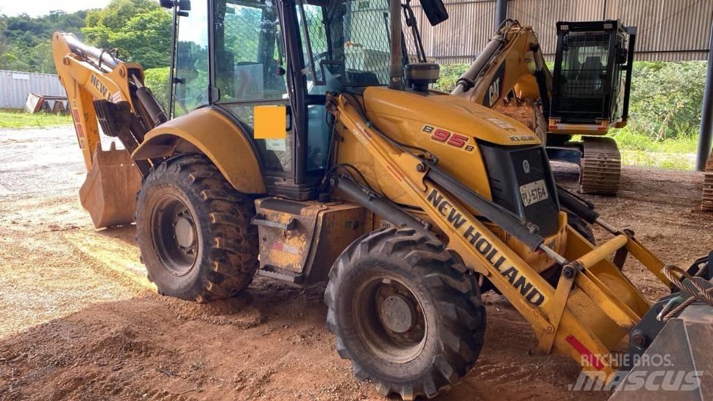 New Holland B 95 B Rýpadlo-nakladače