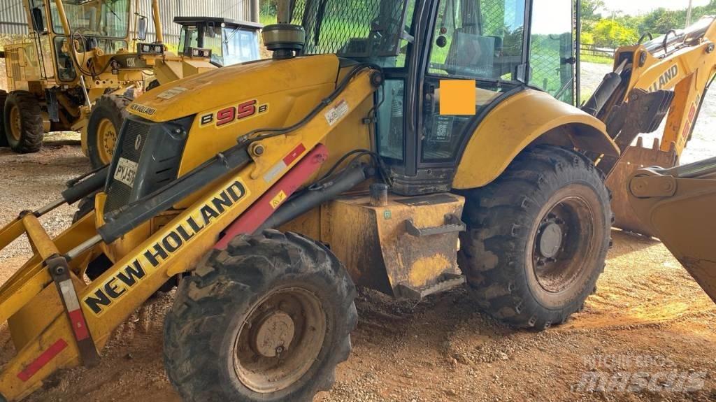 New Holland B 95 B Rýpadlo-nakladače