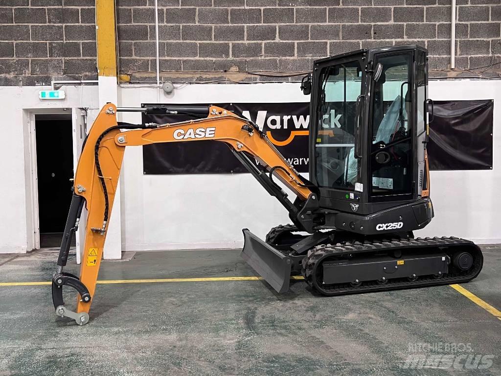 CASE CX 25 D Mini rýpadla < 7t
