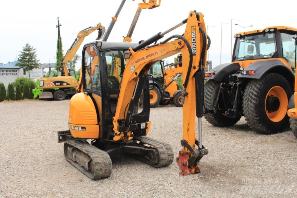 JCB 8026 CTS Mini rýpadla < 7t