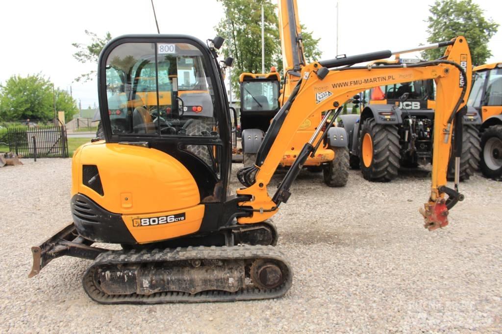 JCB 8026 CTS Mini rýpadla < 7t