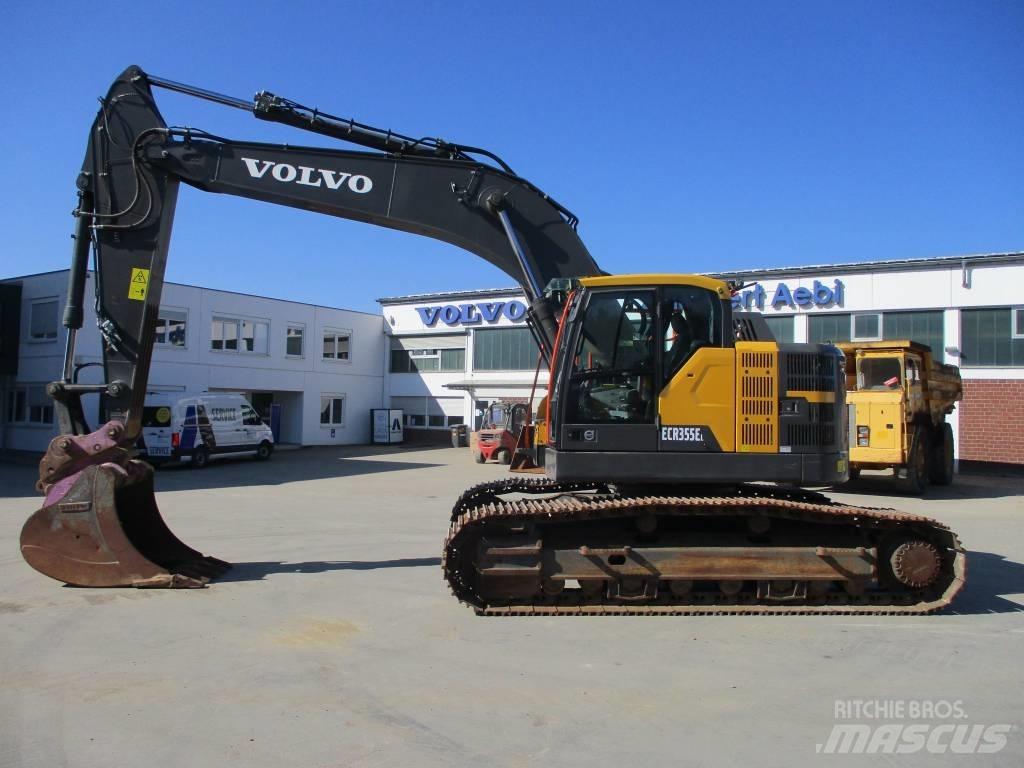 Volvo ECR 355 EL Pásová rýpadla