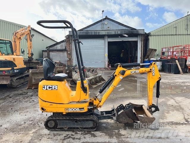 JCB 8008 CTS Mini rýpadla < 7t
