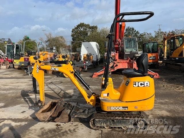 JCB 8008 CTS Mini rýpadla < 7t