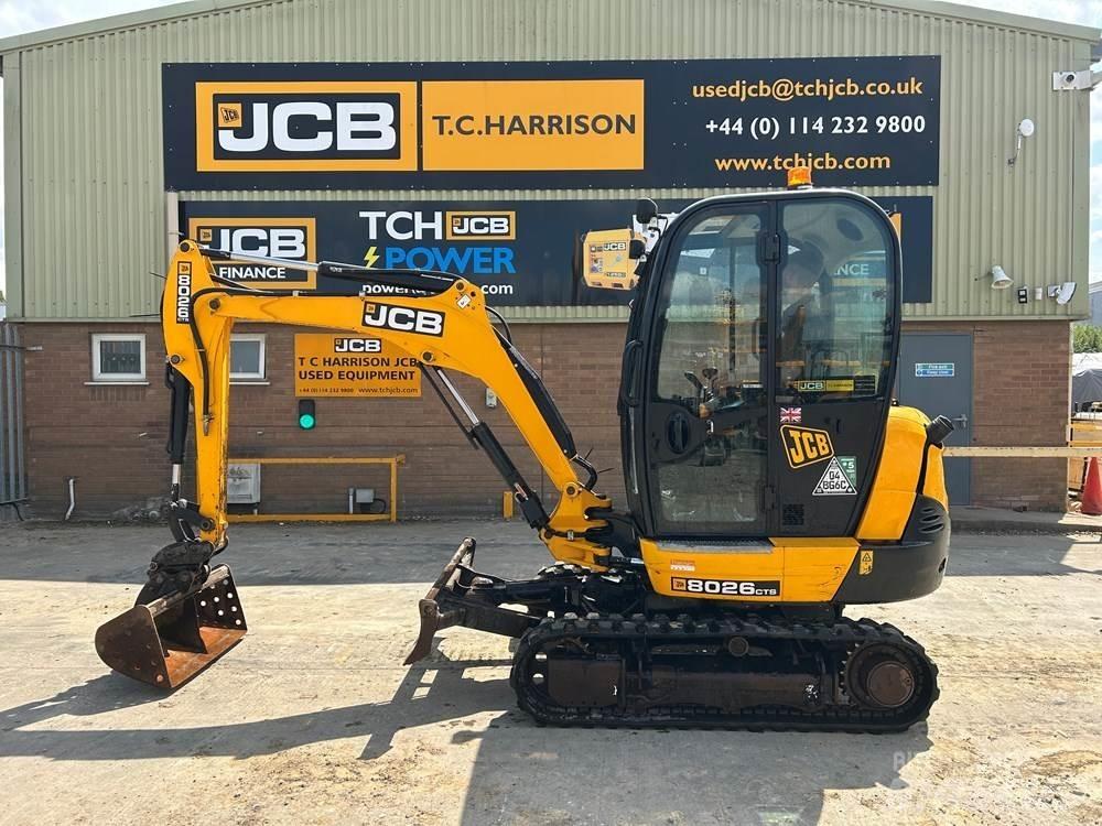 JCB 8026 CTS Mini rýpadla < 7t