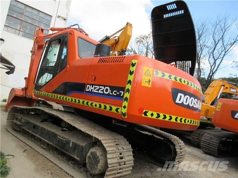 Doosan DX 220 LC-9 Pásová rýpadla