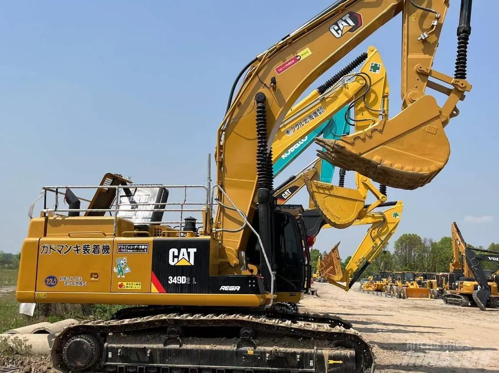 CAT 349 D Pásová rýpadla