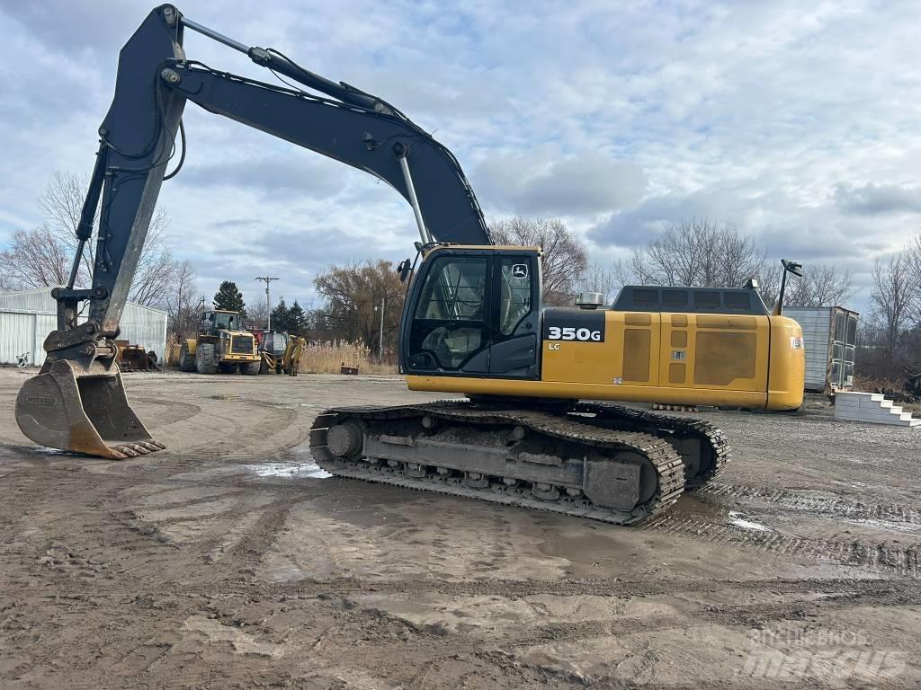 John Deere 350 G Pásová rýpadla