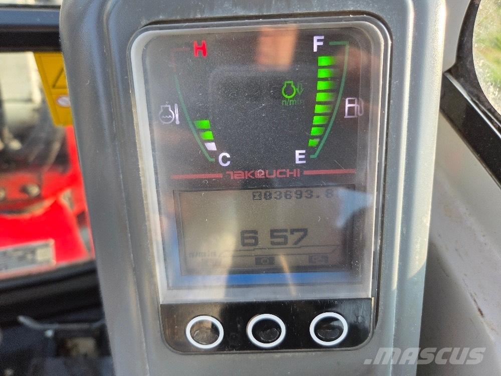 Takeuchi TB225 Mini rýpadla < 7t