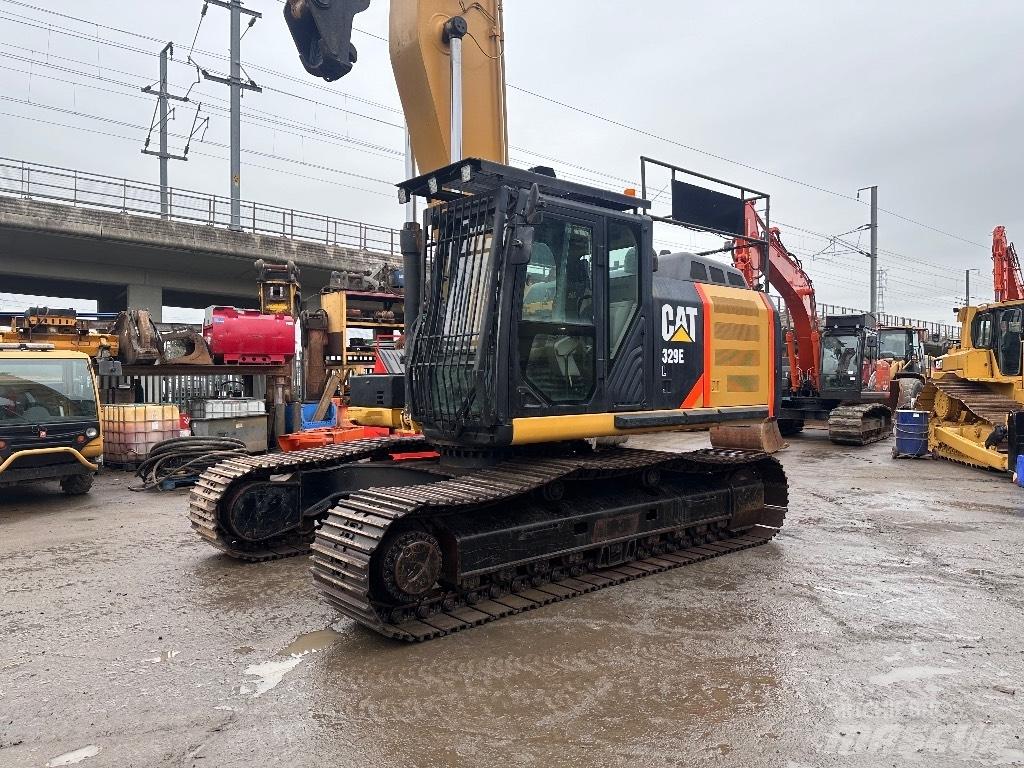 CAT 329 E LR Demoliční rýpadla