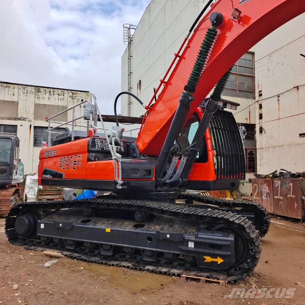 Doosan DX 340 LC Pásová rýpadla