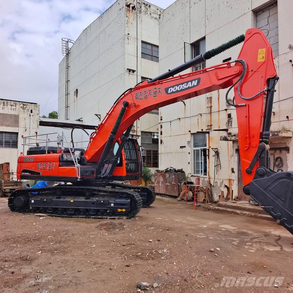 Doosan DX 340 LC Pásová rýpadla