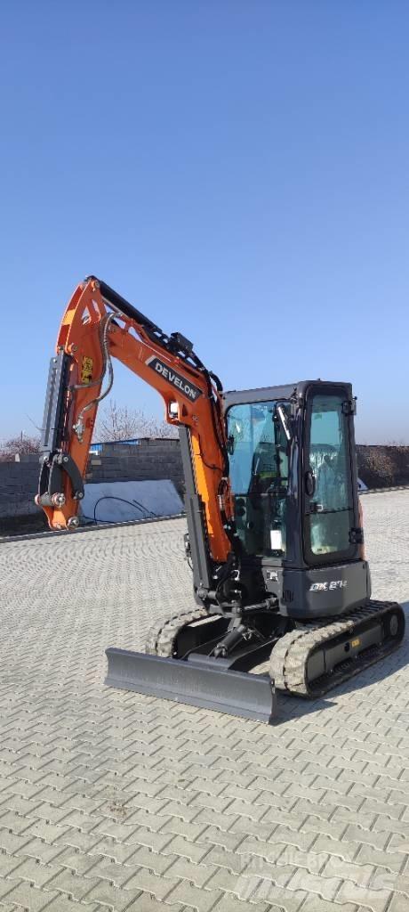 Develon DX 27 Z-7 Mini rýpadla < 7t