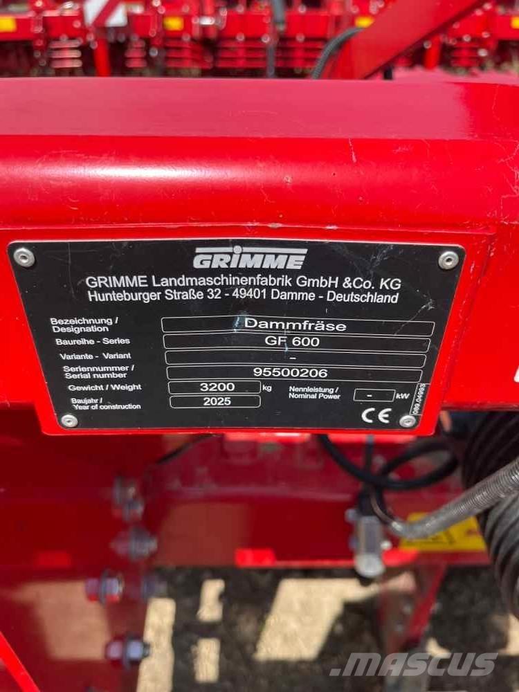 Grimme GF 600 Zařízení pro pěstování brambor - Jiné